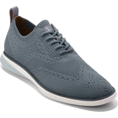 Cole Haan Grand Evolution Stitchlite Oxford In Stormy Weather/ivory