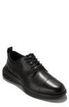 Cole Haan Grand Neoclassic Plain Toe Derby In Black/black