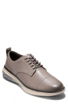 Cole Haan Grand Hurrion Cap Toe Derby In Stormcloud/ancient Scroll