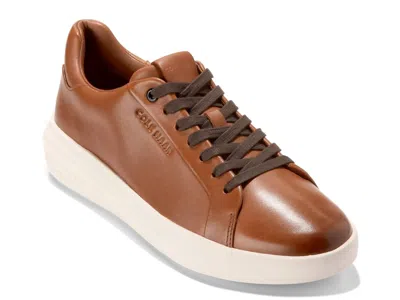 Cole Haan Grand Hurrion Cup Ltt Low Top Sneaker In Brown
