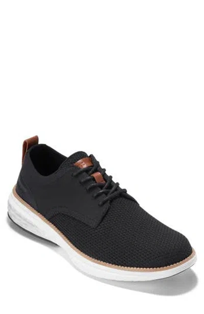 Cole Haan Grand Hurrion Stitchlite™ Plain Toe Oxford In Black
