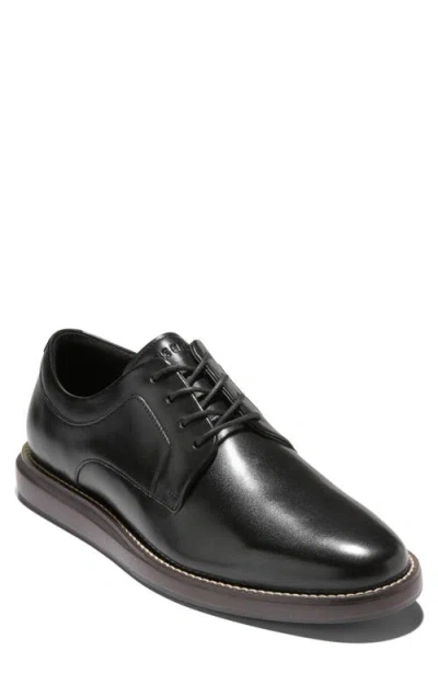 Cole Haan Grand Neoclassic Plain Toe Derby In Black