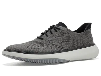 Cole Haan Grand Phaze Quick-on Stitchlite Casual Lightweight Oxfords Men's Shoes Grey Pinstripe/black/oyster M