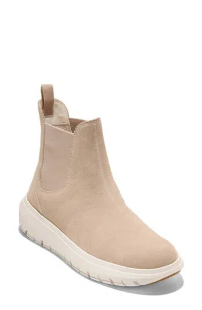 Cole Haan Grand Raelyn Waterproof Chelsea Boot In Neutral