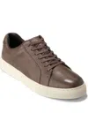 Cole Haan Grand Series Jensen Leather Low Top Sneaker In Brown