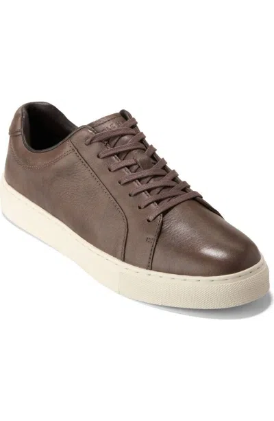 Cole Haan Grand Series Jensen Sneaker Men's 12 Lava Ivory Leather Shoes Fzp420 (lava Ivory,12) In Red
