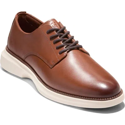 Cole Haan Grand Shadowlite Plain Toe Oxfords In Brown