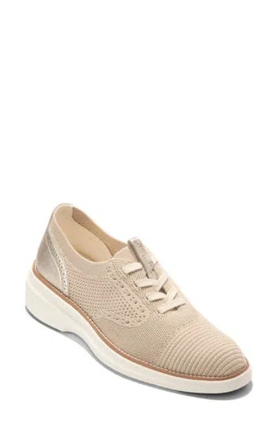 Cole Haan Grand Shadowlite Stitchlite Derby In Nude