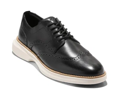 Cole Haan Originalgrand Cityspectre Wingtip Oxfords In Black