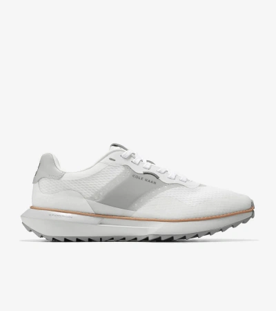 Cole Haan Grandpro Ashland Golf Shoes White/nimbus Cloud In Optic White-nimbus Cloud