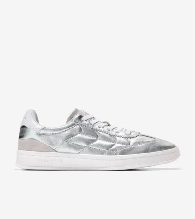 Cole Haan Women's Grandprø Breakaway Sneaker - Silver Size 9 In Silver Talca-paloma