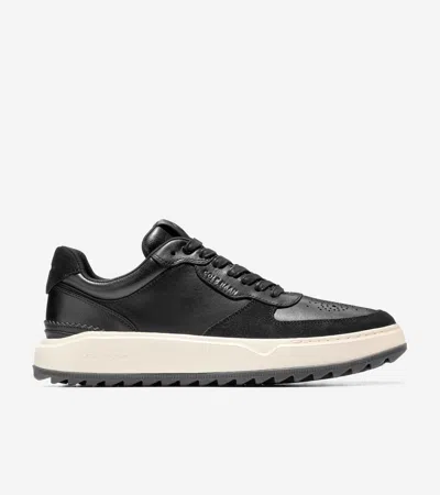 Cole Haan Men's Grandprø Crossover Golf Shoes - Black Size 8.5 In Black-ivory