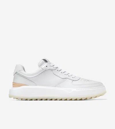 Cole Haan Grandprø Crossover Golf In Optic White