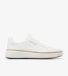 Cole Haan Men's Grandprø Topspin Waterproof Golf Shoes - White Size 8 In Optic White-natural
