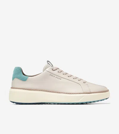 Cole Haan Grandprø Topspin Golf In Silver-trellis-ivory
