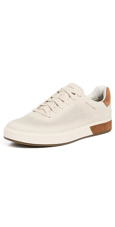 Cole Haan Grandpro Angleace Sneakers Angora Nubuck/british Tan In Neutral