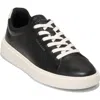 Cole Haan Grandpro Crosscourt Traveler Sneaker In Black/ivory