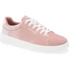 Cole Haan Grandpro Crosscourt Traveler Sneaker In Light Rose Velvet
