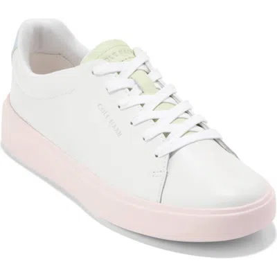 Cole Haan Grandpro Crosscourt Traveler Sneaker In Optic White/heather