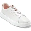 Cole Haan Grandpro Crosscourt Traveler Sneaker In Optic White/primrose