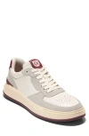 Cole Haan Grandpro Crossover Sneaker In Ivory/cabernet/glacier Gray