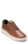 Cole Haan Grandpro Featherarc Laser Sneaker In British Tan/ivory/angora