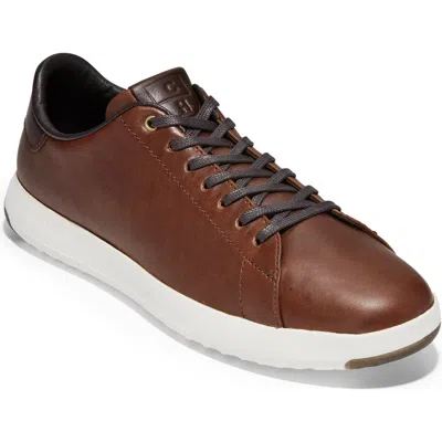 Cole Haan Grandpro Low Top Sneaker In Mesquite/coffee Leather