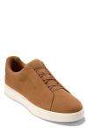 Cole Haan Grandpro Luxe Slip-on Sneaker In Brown