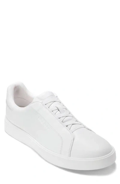 Cole Haan Grandpro Luxe Slip-on Sneaker In White
