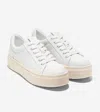 Cole Haan Grandpro Max Platform Sneaker In Optic White-ivory