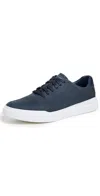 Cole Haan Grandpro Rally Laser Cut Sneakers Navy Ink Nubuck In Navy Ink Nubuck