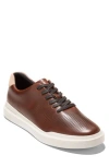 Cole Haan Men's Grandpr Rally Laser Cut Lace Up Sneakers In Acorn/sesame/ivory