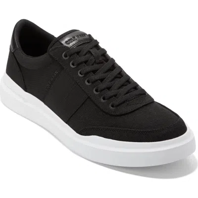 Cole Haan Grandpro Rally Sneaker In Black/optic White