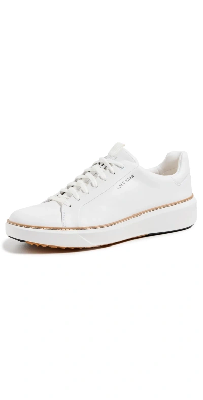 Cole Haan Grandpro Topspin Golf Shoes Optic Wht/ch Natl/optic Wht