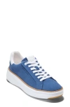Cole Haan Grandpro Topspin Sneaker In Dutch Blue Suede/optic White