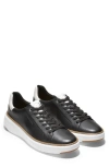 Cole Haan Grand Pro Topspin Leather Trainers In Multi