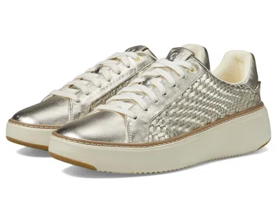 Cole Haan Grandpro Topspin Sneakers In Gold