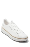 Cole Haan Grandpro Topspin Waterproof Golf Shoe In White