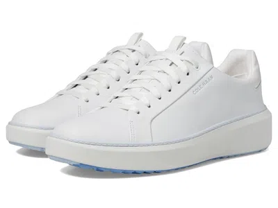 Cole Haan Grandpro Topspin Waterproof Golf Shoes In White