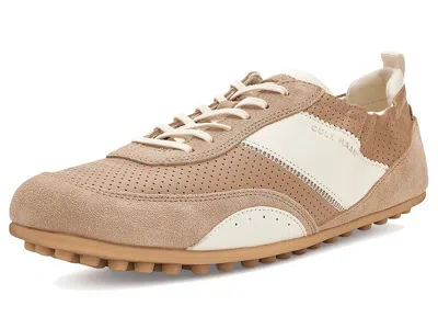 Cole Haan Grandpro Travina Sneakers Women's Shoes Tuscan Sand Suede/leather/ivory Leather/biscuit Suede: 8.5 B In Brown