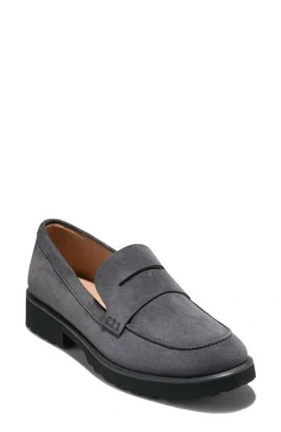 Cole Haan Gwendolyn Penny Loafer In Gray