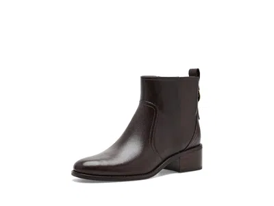 Cole Haan Haddie Ankle Boots Women's Boots Dark Chocolate Leather: 5.5 B - Medium