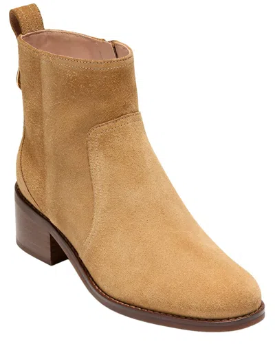Cole Haan Haddie Suede Bootie In Brown