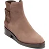 Cole Haan Hampshire Buckle Bootie In Chi Lava Sand