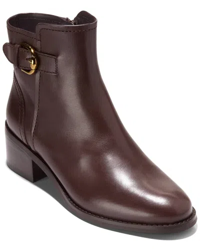 COLE HAAN COLE HAAN HANOVER BUCKLE LEATHER BOOTIE