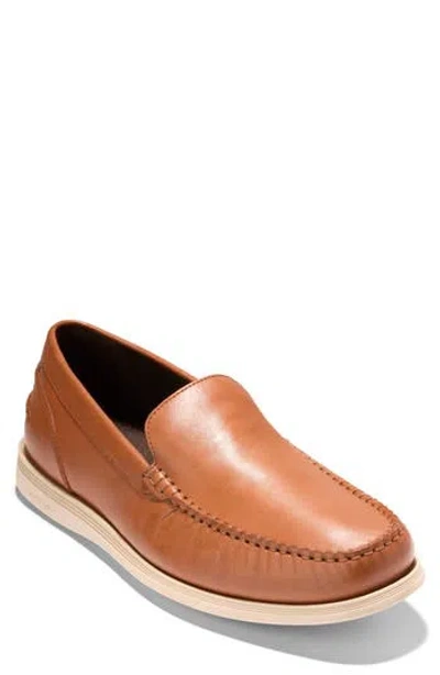 Cole Haan Harwich Venetian Loafer In British Tan/angora