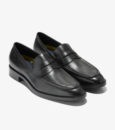 Cole Haan Hawthorne C33223 Penny Loafer Men's Us 13 Black Leather Shoes Zogg240