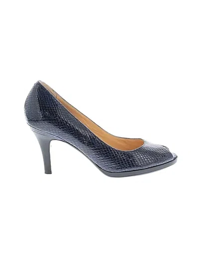 Pre-owned Cole Haan Heels In Blue