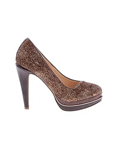 Pre-owned Cole Haan Heels In Brown