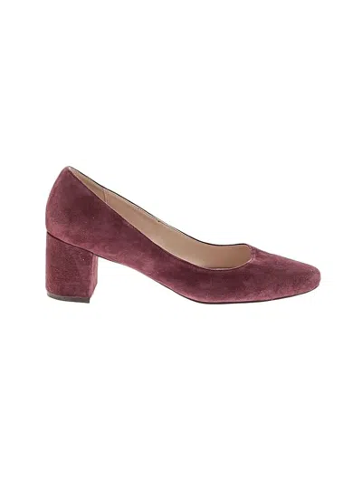 Pre-owned Cole Haan Heels In Burgundy